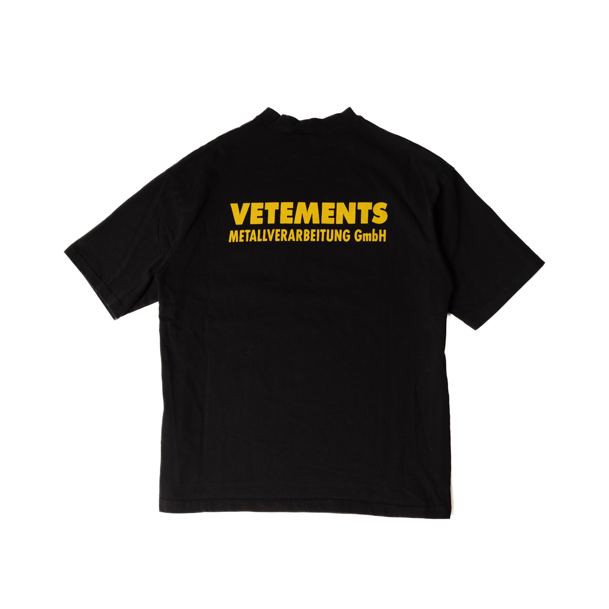 Vetements SS18 Metal Logo Tee
