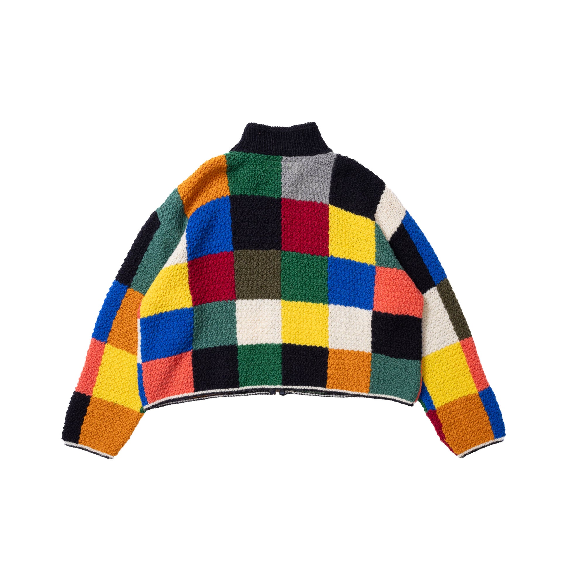 CPFM FW25 "Puzzle Knit" Zip-Up Sweater