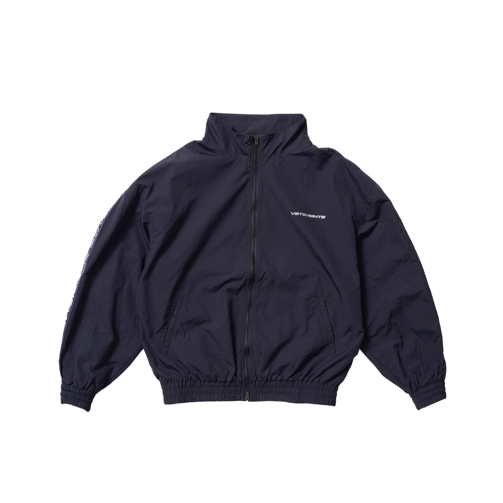 Vetements SS22 Logo Tape Track Jacket