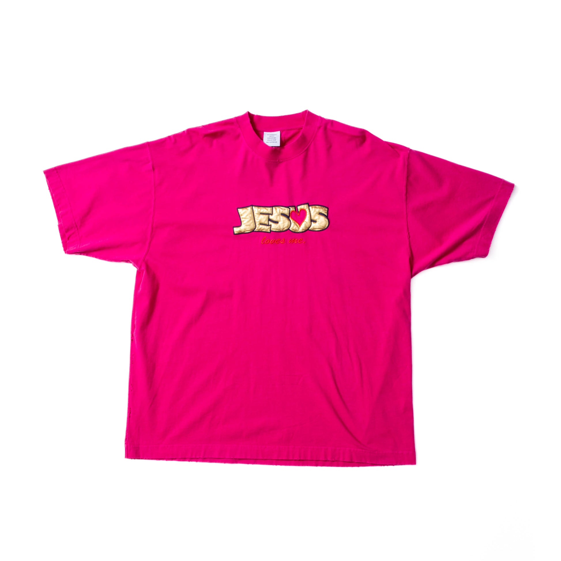 Vetements SS24 Jesus Loves You Tee