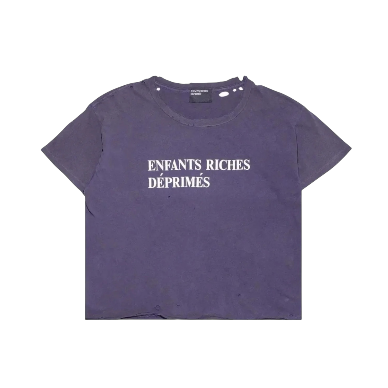 Enfants Riches Déprimés FW23 Logo Tee in Purple
