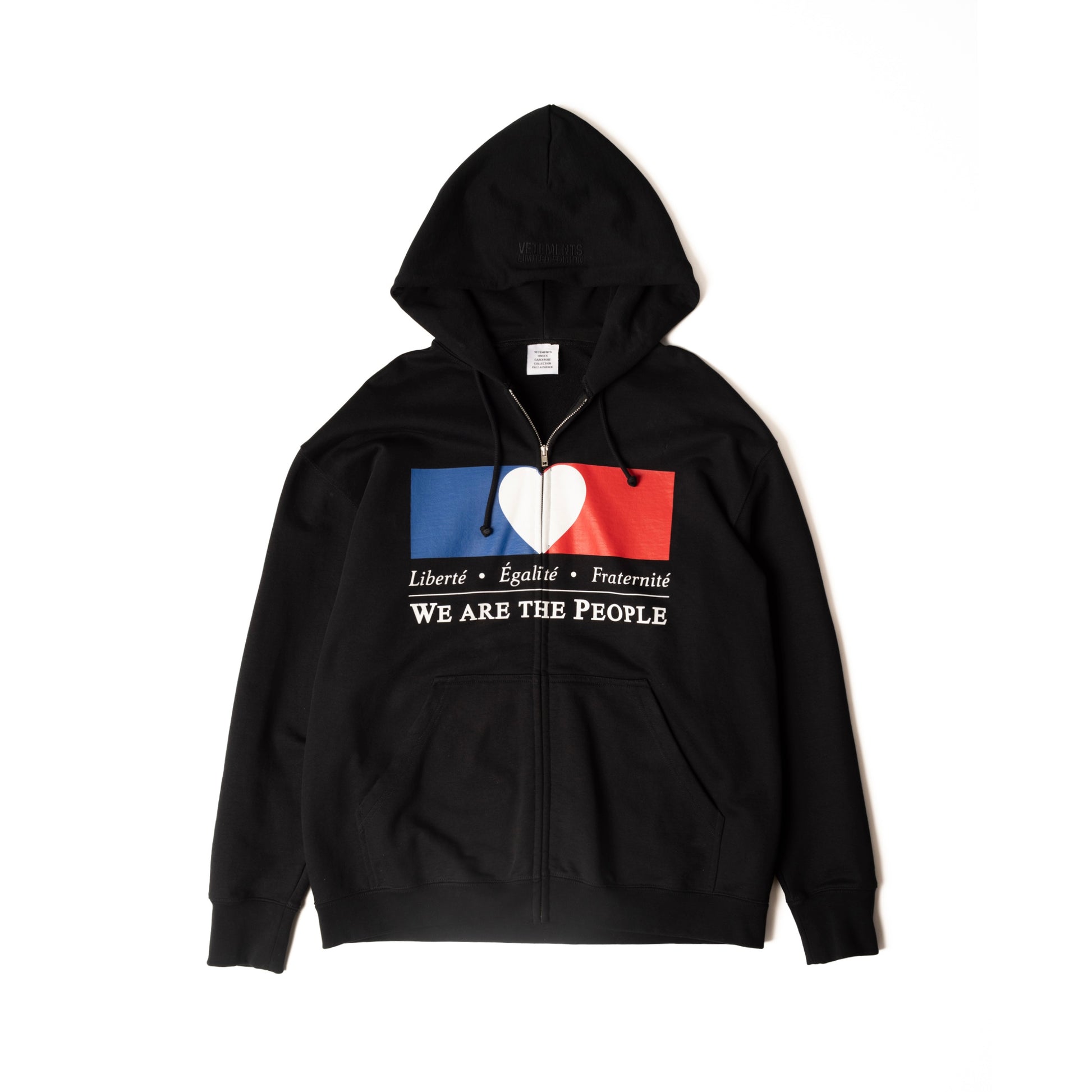 Vetements SS22 France Zip-Up Hoodie