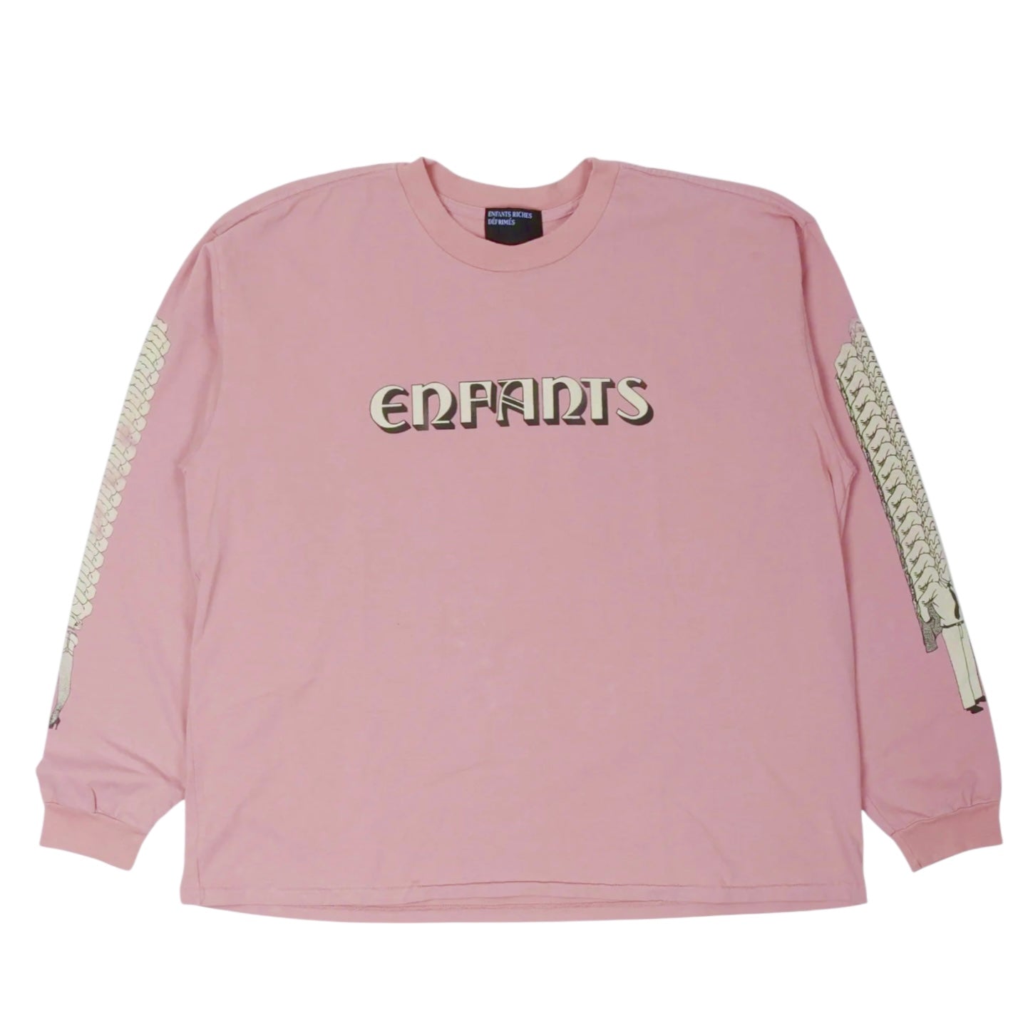 Enfants Riches Déprimés SS22 Pink Stripper LS Tee