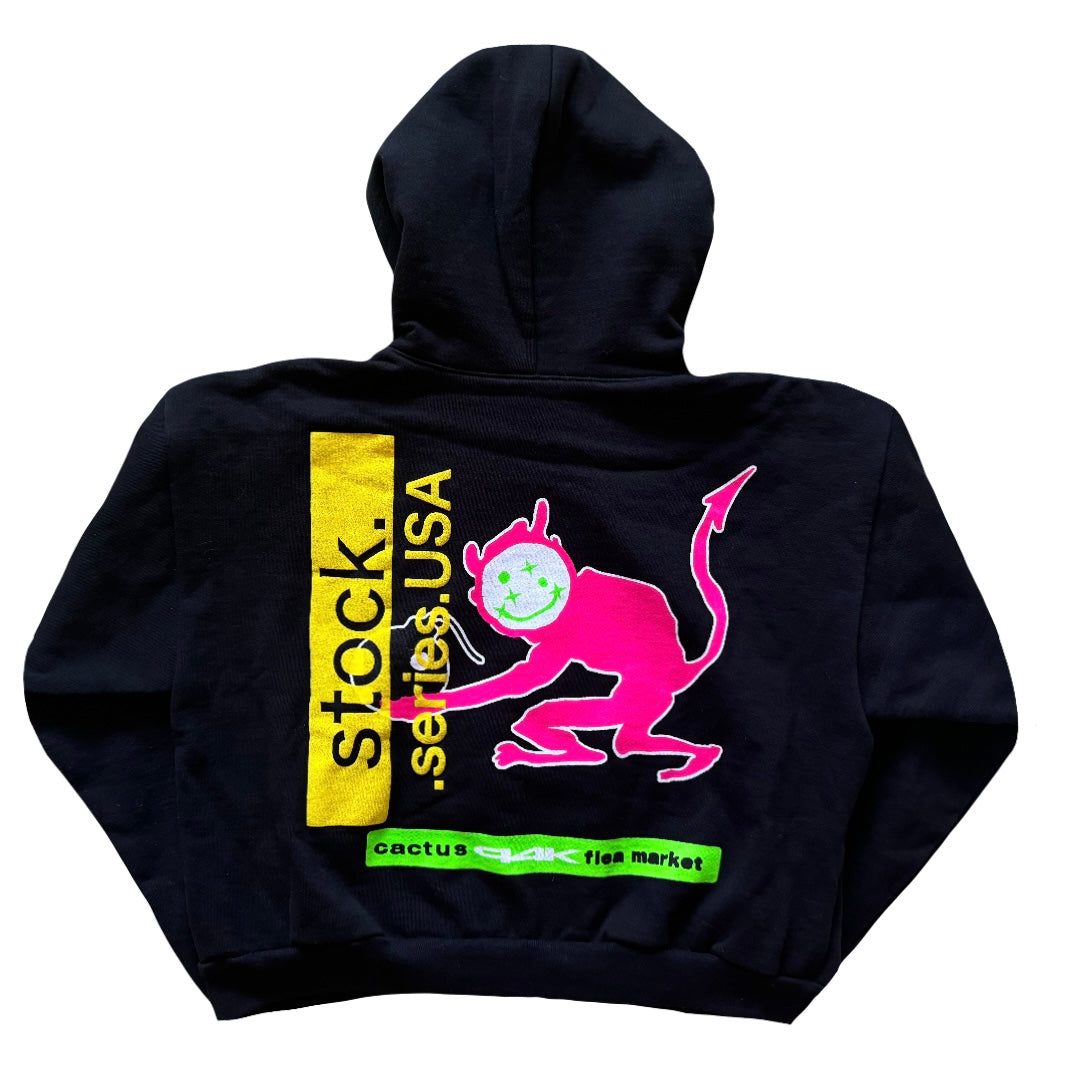 CPFM FW23 P4K Sample Cropped Zip Up Hoodie