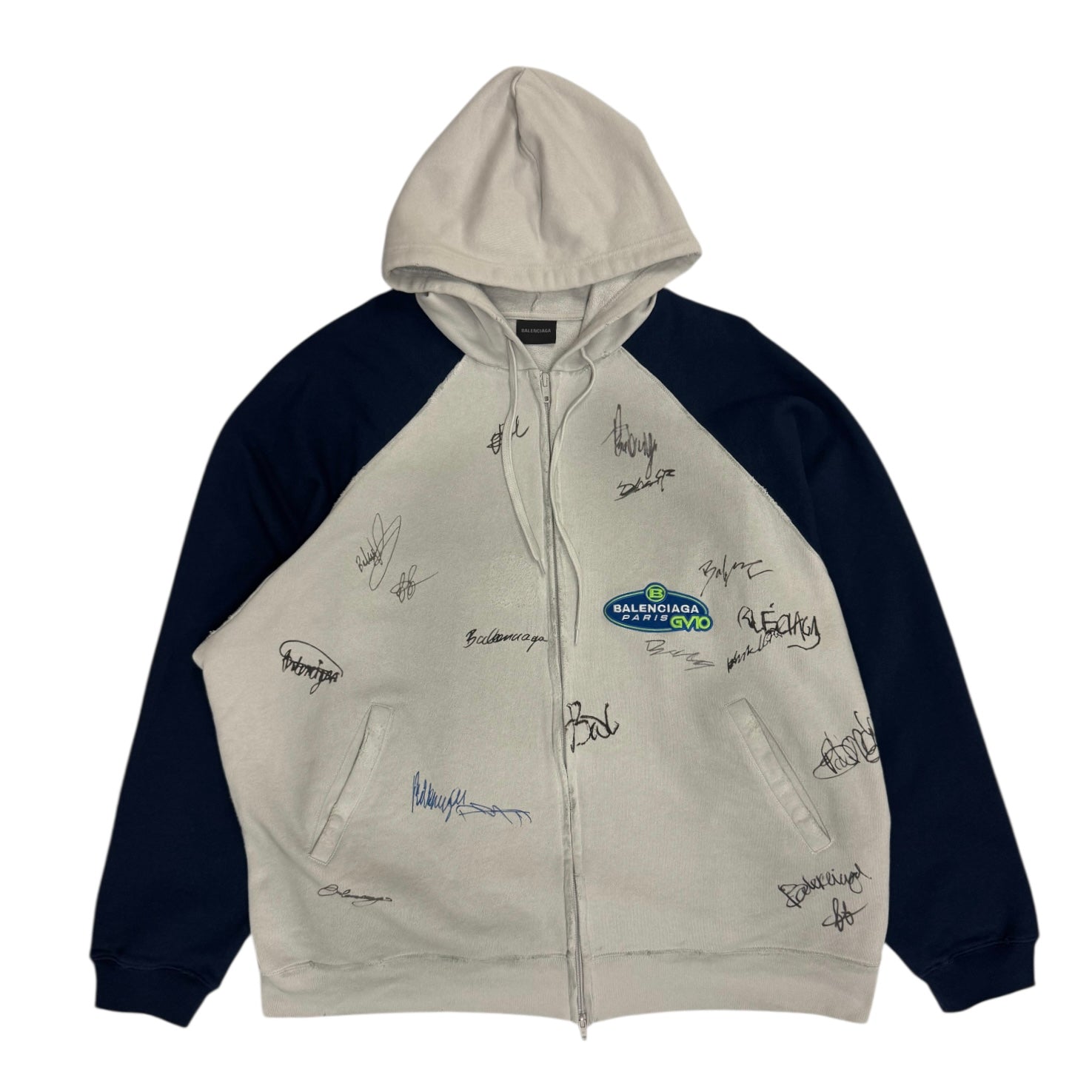 Balenciaga SS26 Unreleased Racer Zip-Up Hoodie