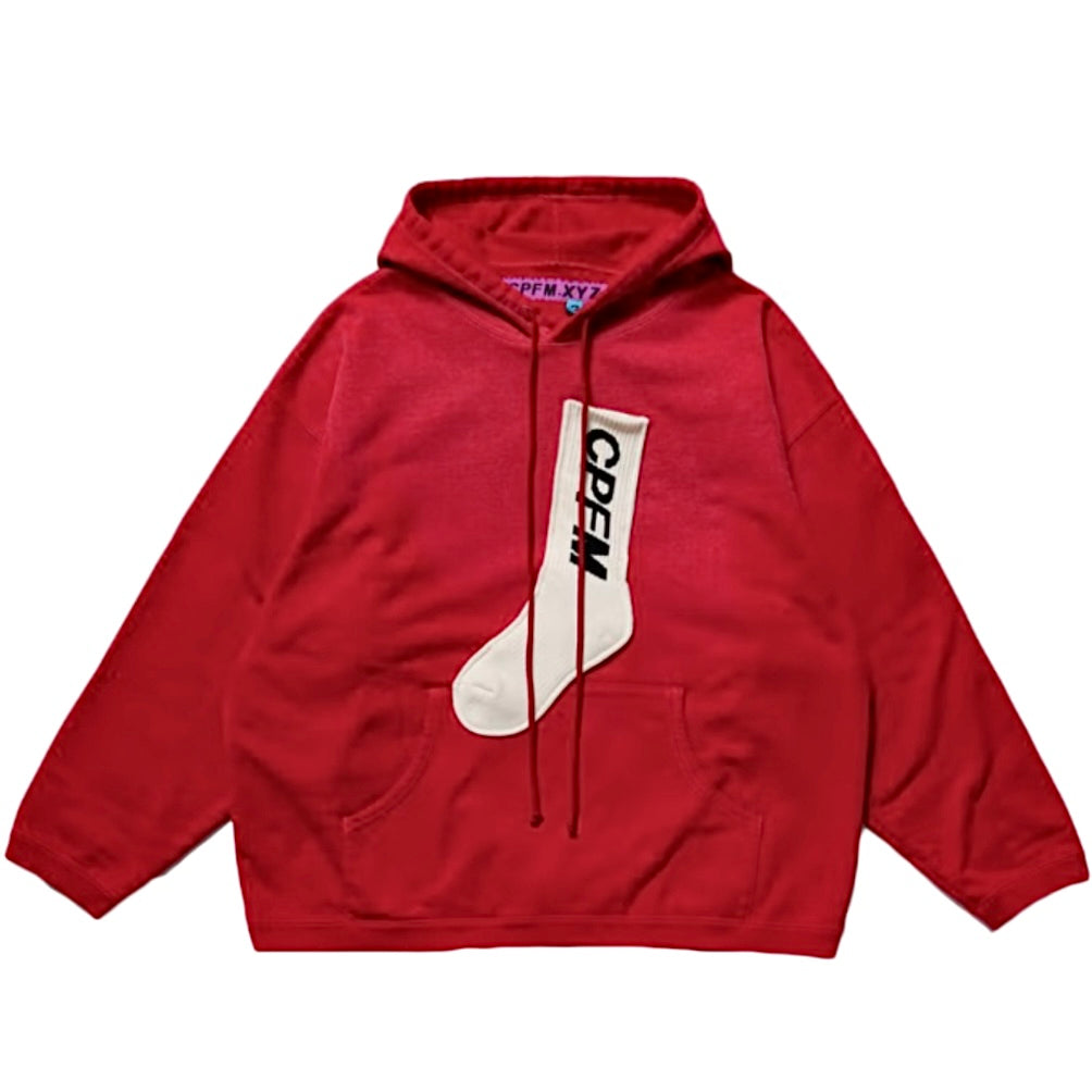 CPFM FW19 Sock Hooded Pullover