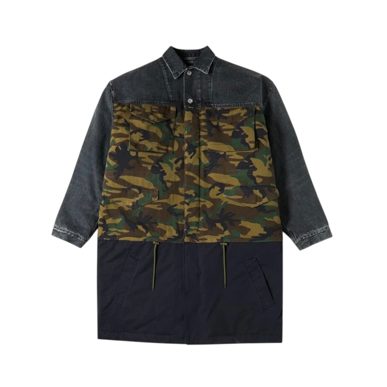 Balenciaga SS21 Runway Panel Car Coat