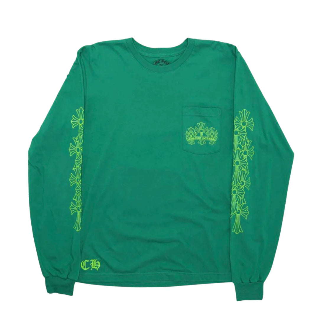 Chrome Hearts FW23 "Cemetery Crosses" LS Tee