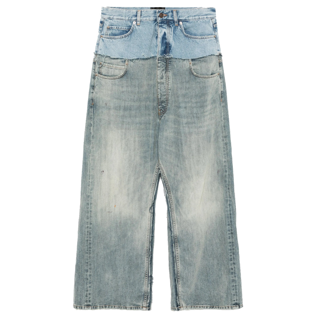 Balenciaga FW24 Cut Up Double Pants