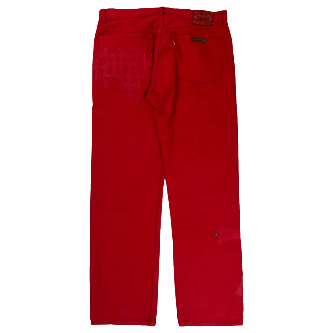 Chrome Hearts SS19 Paris Exclusive Patch Jeans