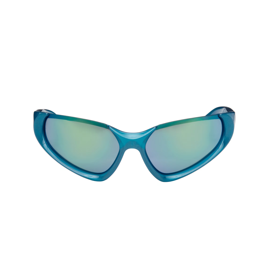 Balenciaga SS23 Xpander Sunglasses in Blue