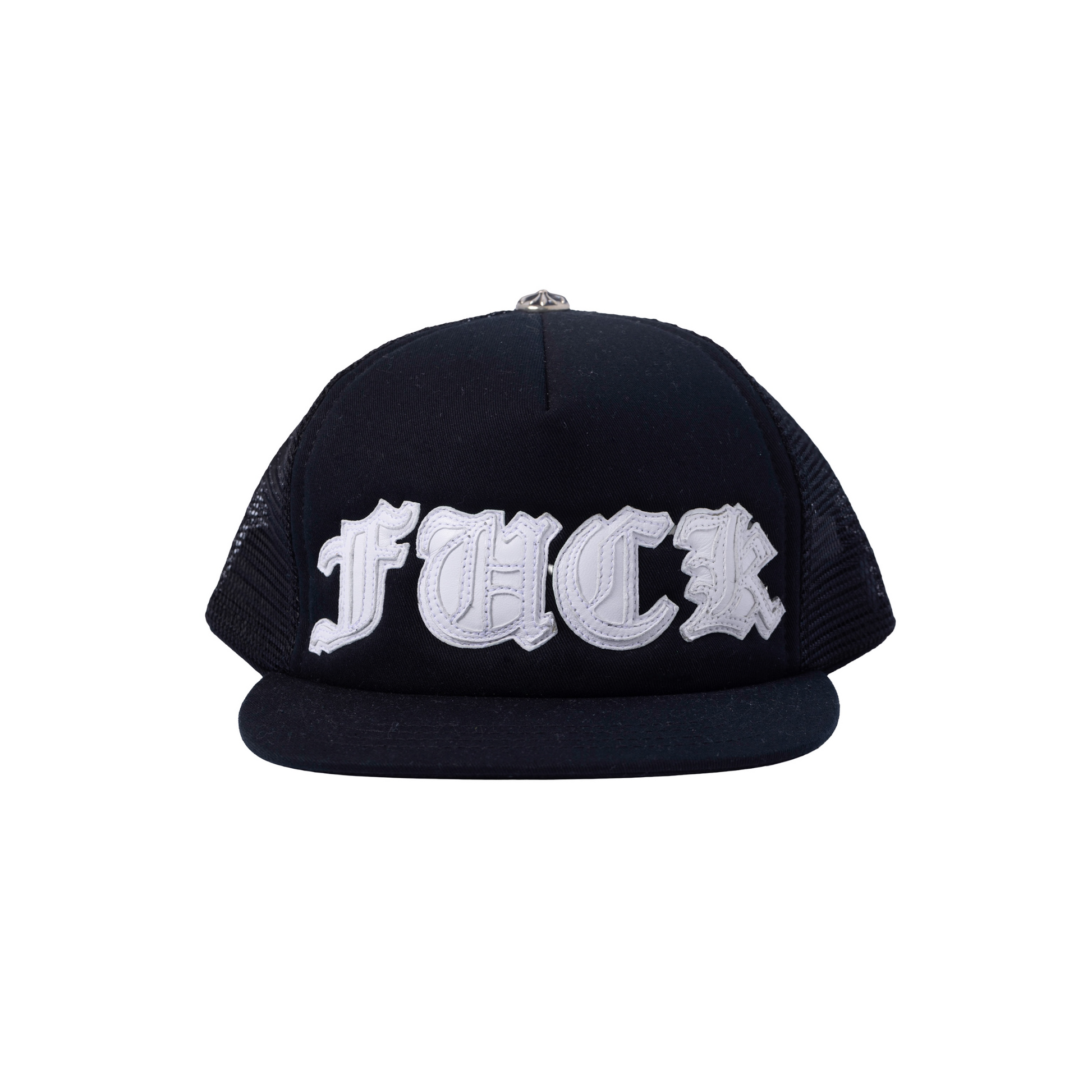 Chrome Hearts F*CK Leather Patch Hat