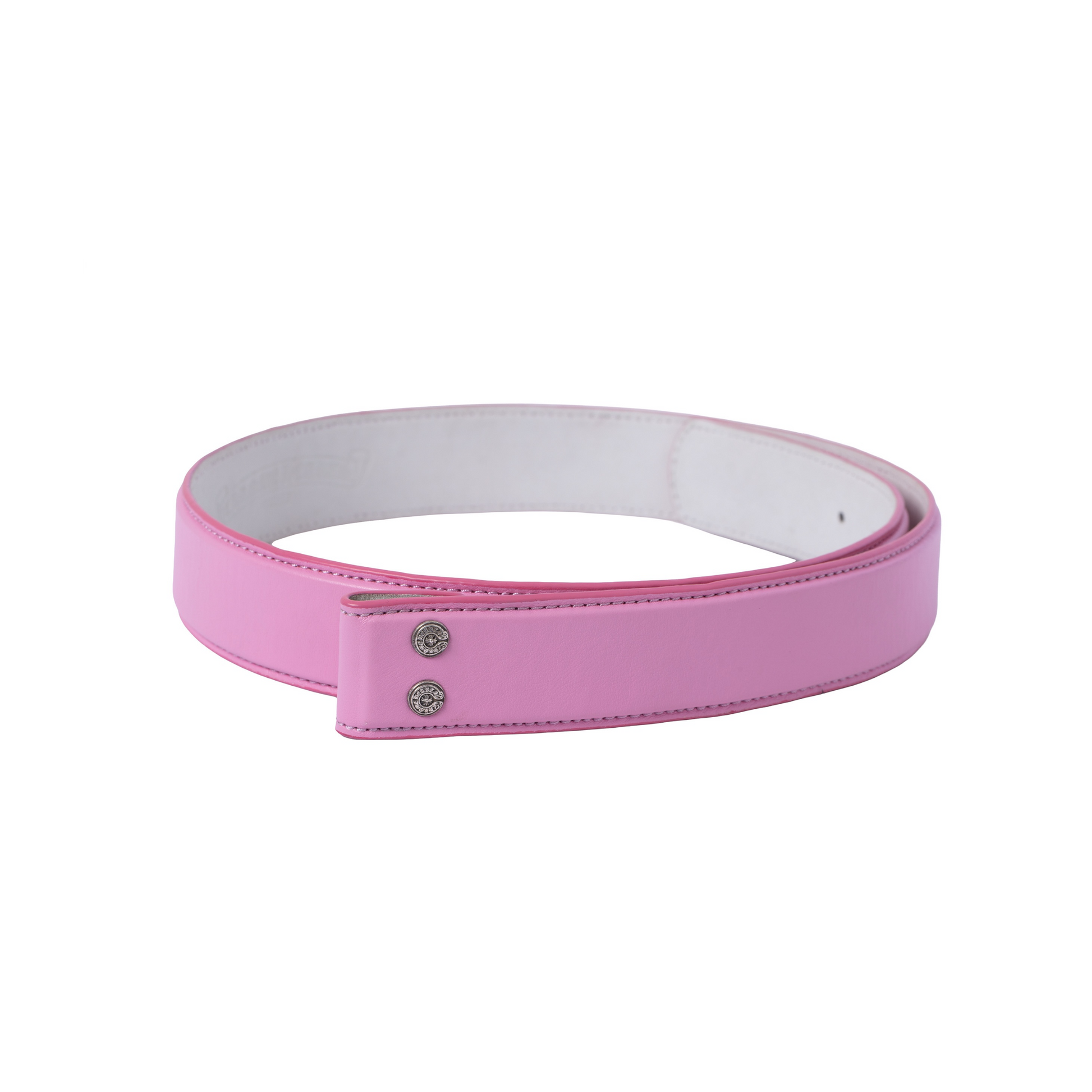 Chrome Hearts Pink Leather Belt