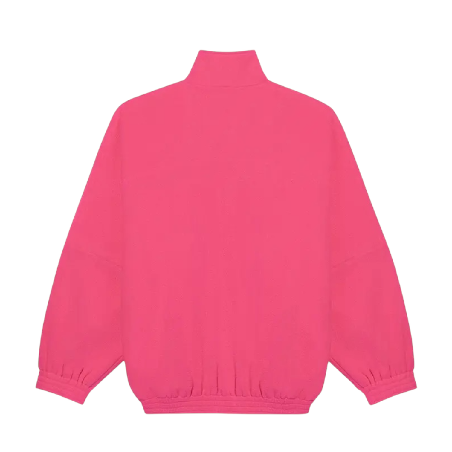 Balenciaga FW21 Pink Double-Brushed Fleece Jacket