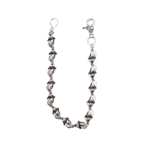 Chrome Hearts Rolling Stones Lips Wallet Chain | Penelope NYC