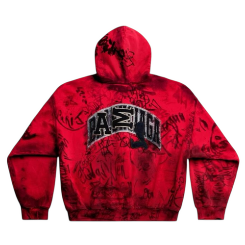 Balenciaga SS23 Skater Graffiti Zip Up Hoodie | Penelope NYC