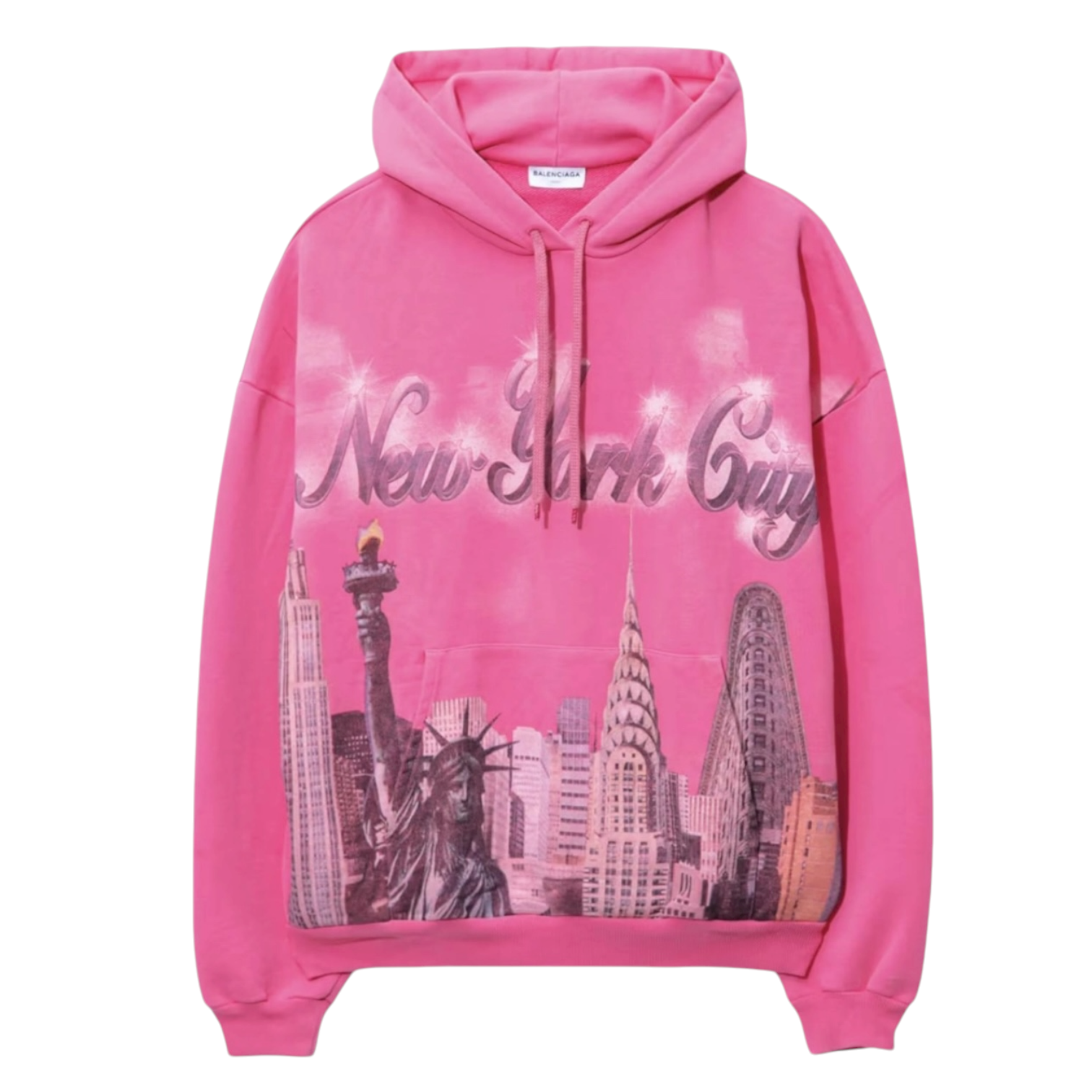 Balenciaga SS17 Airbrush NYC Hoodie