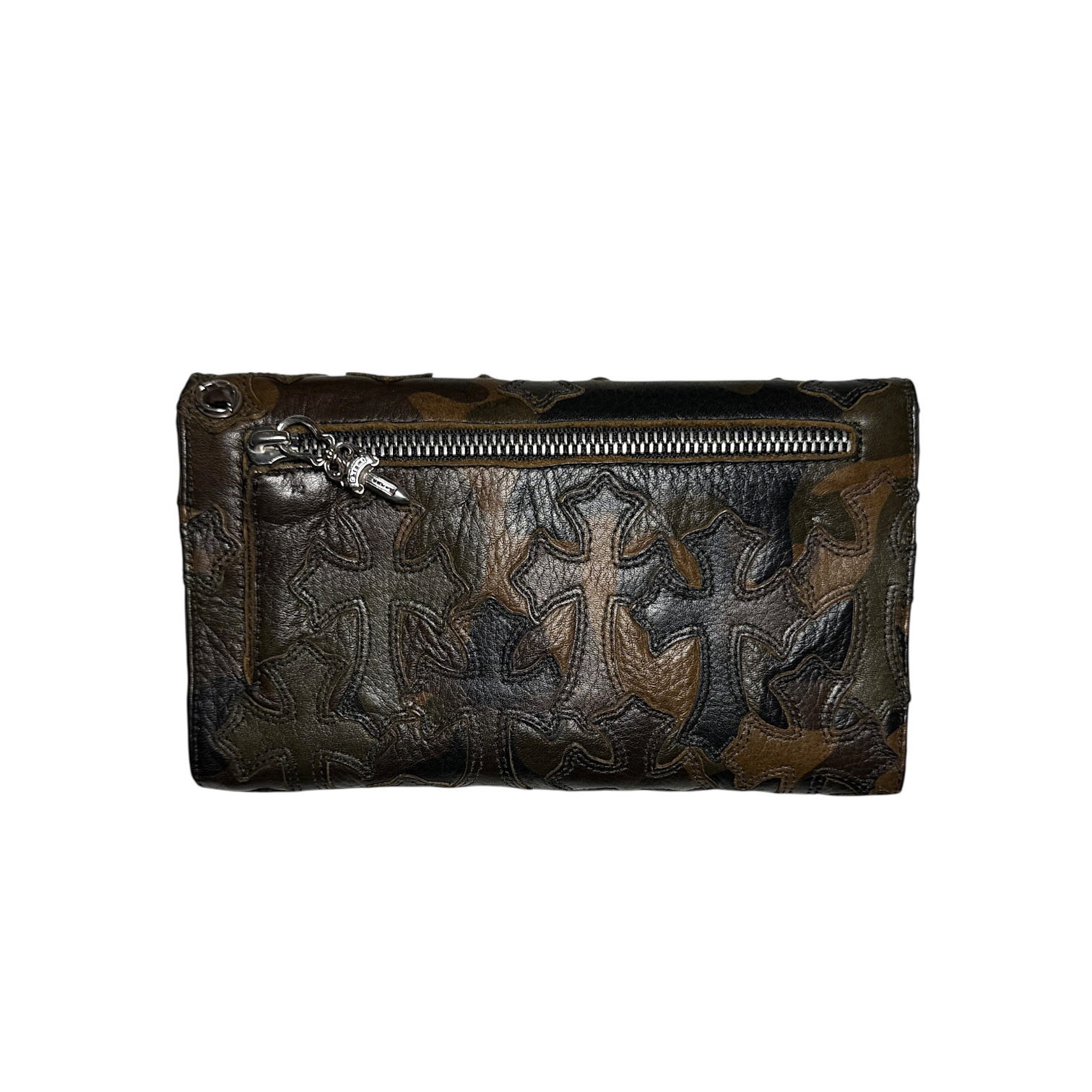 Chrome Hearts 1/1 Camo Patch Wave Wallet