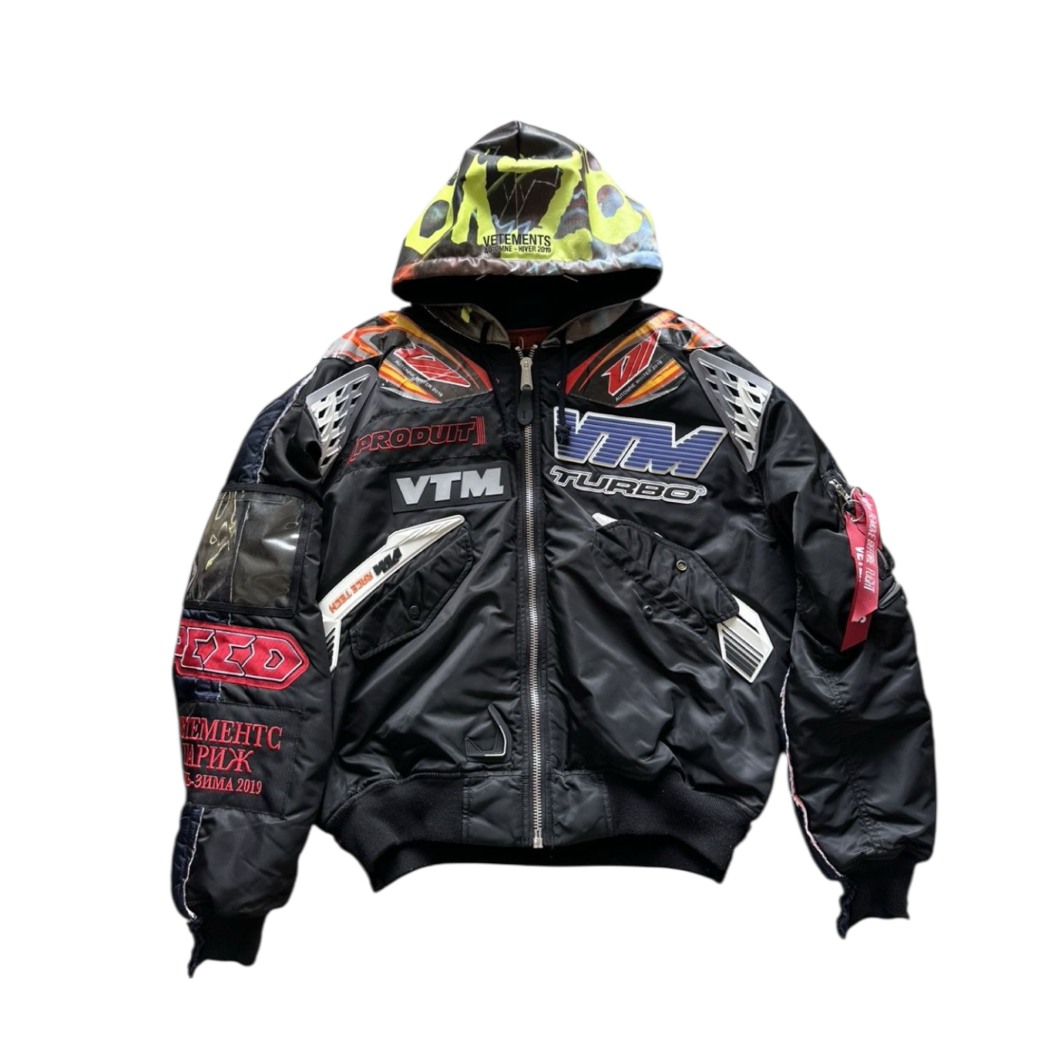 Vetements FW19 Runway Alpha Industries Bomber Jacket