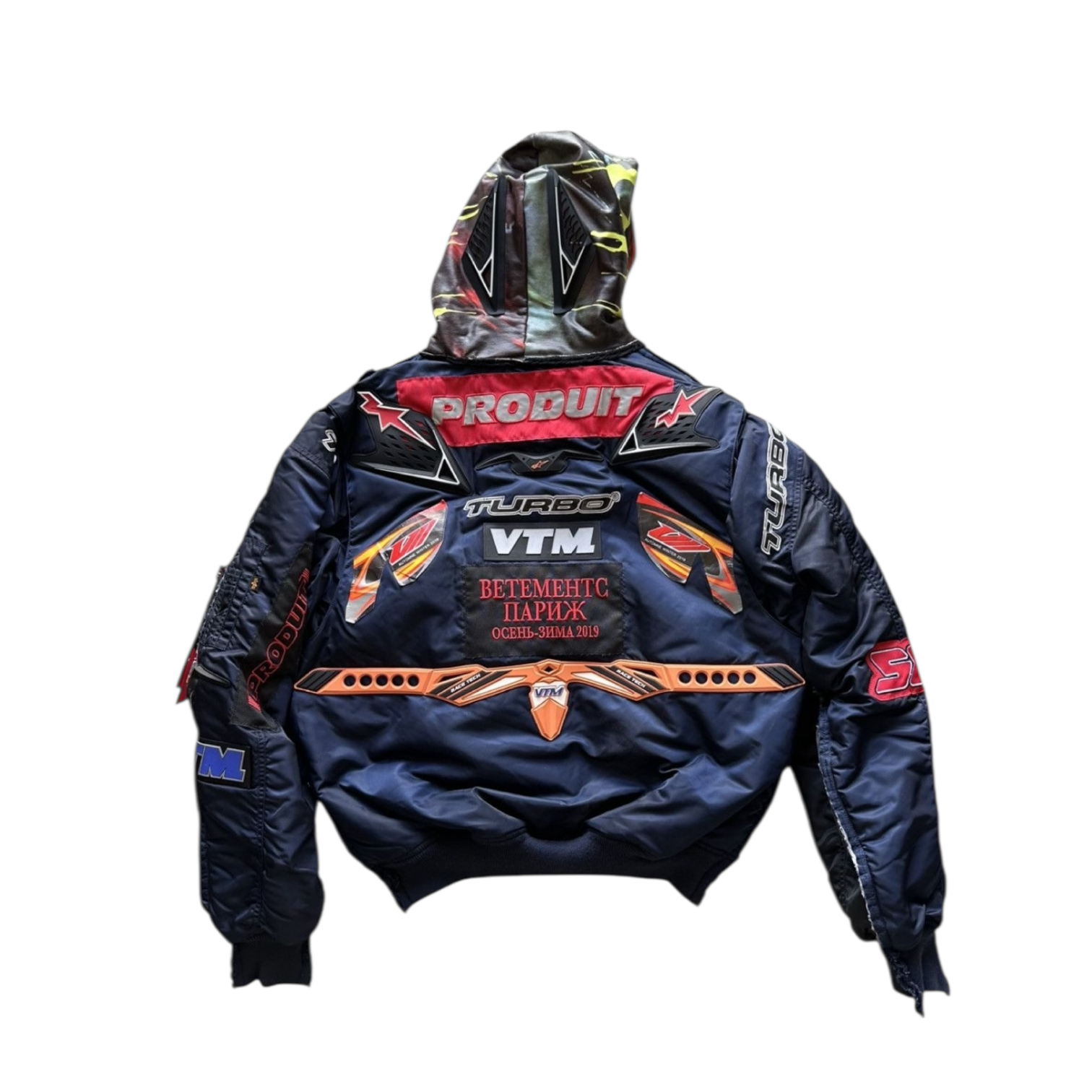 Vetements FW19 Runway Alpha Industries Bomber Jacket