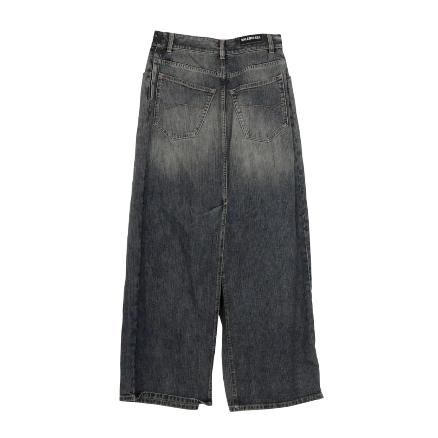 Balenciaga SS23 Layered Apron Jeans