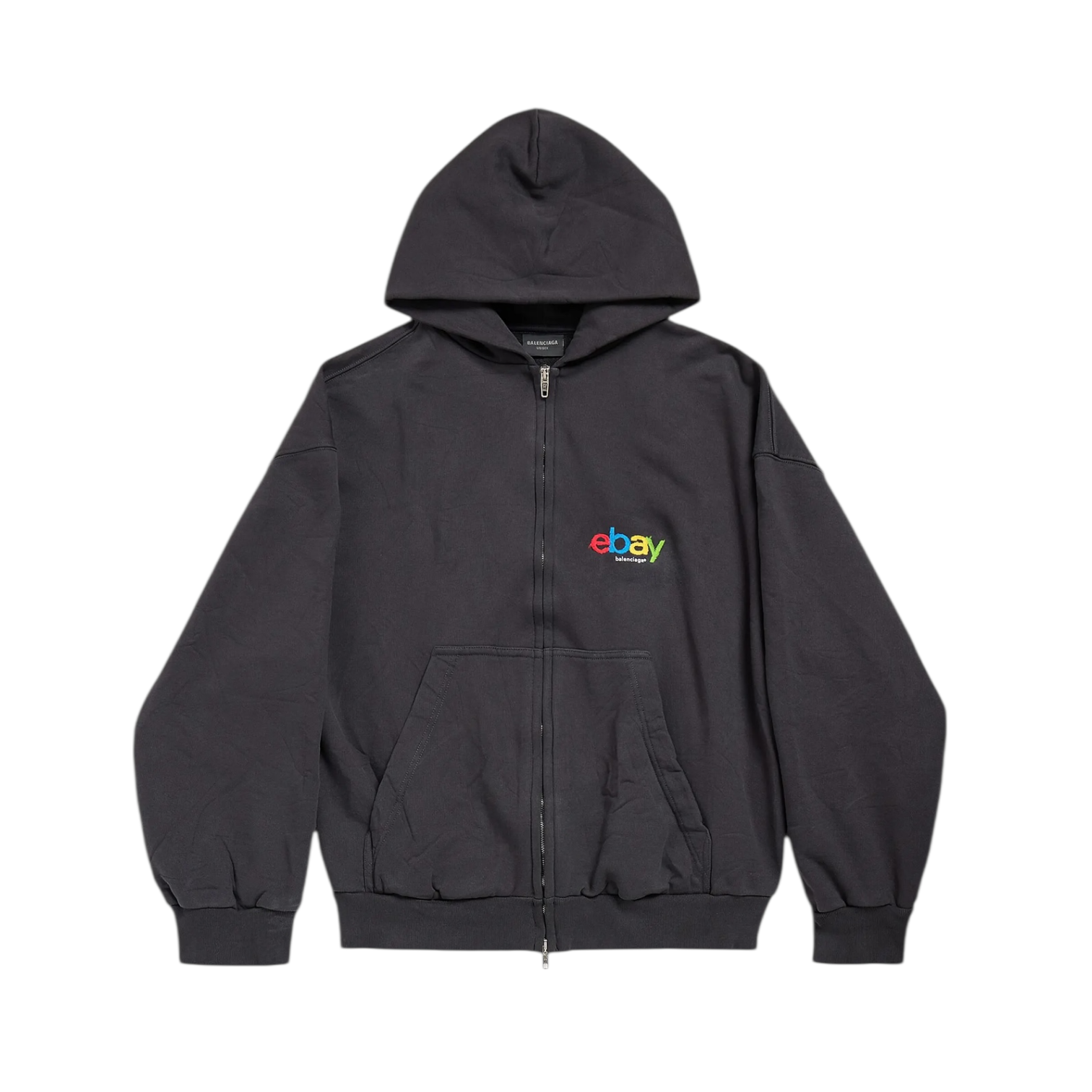 Balenciaga FW24 eBay Zip-Up Hoodie