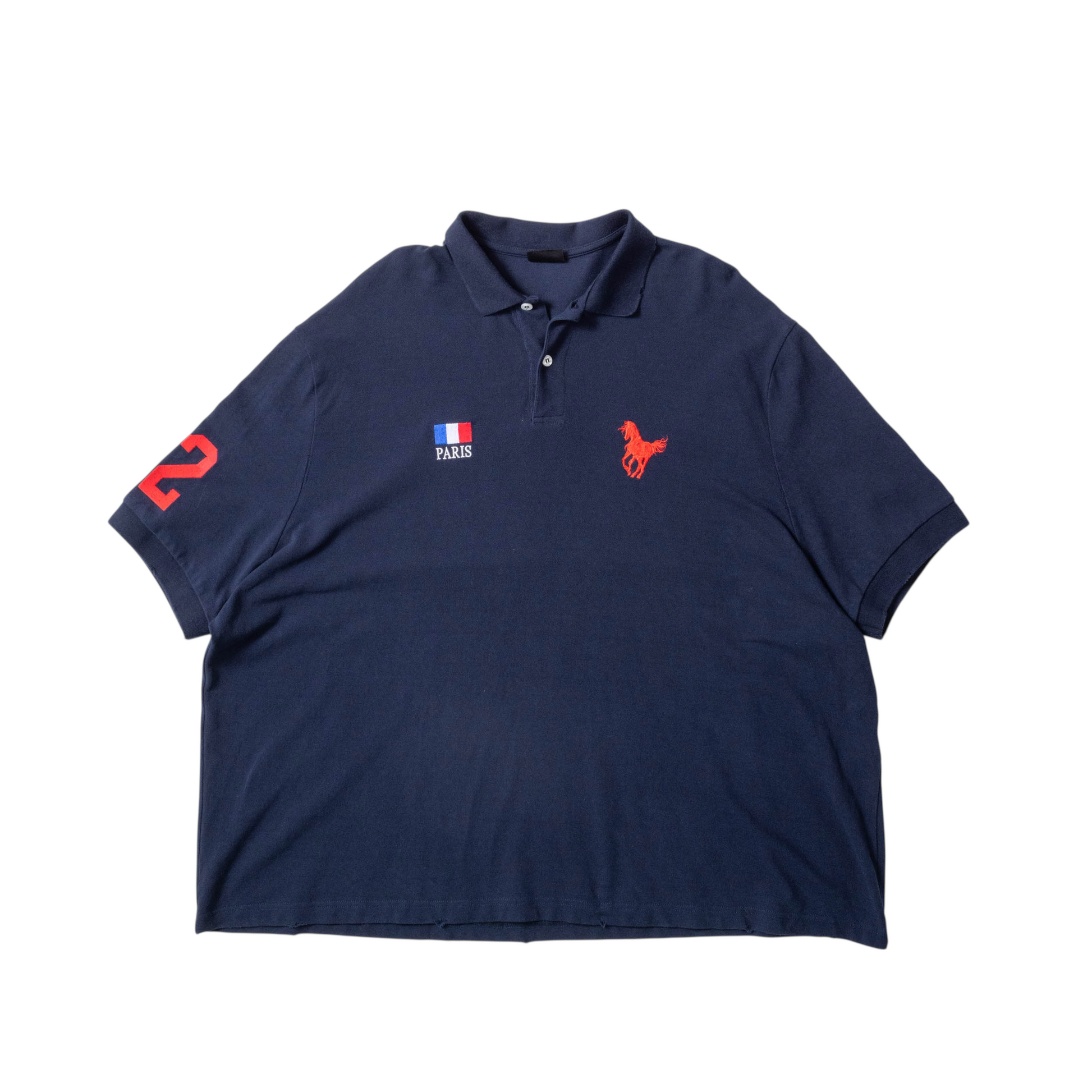 Balenciaga SS22 Paris Polo Shirt