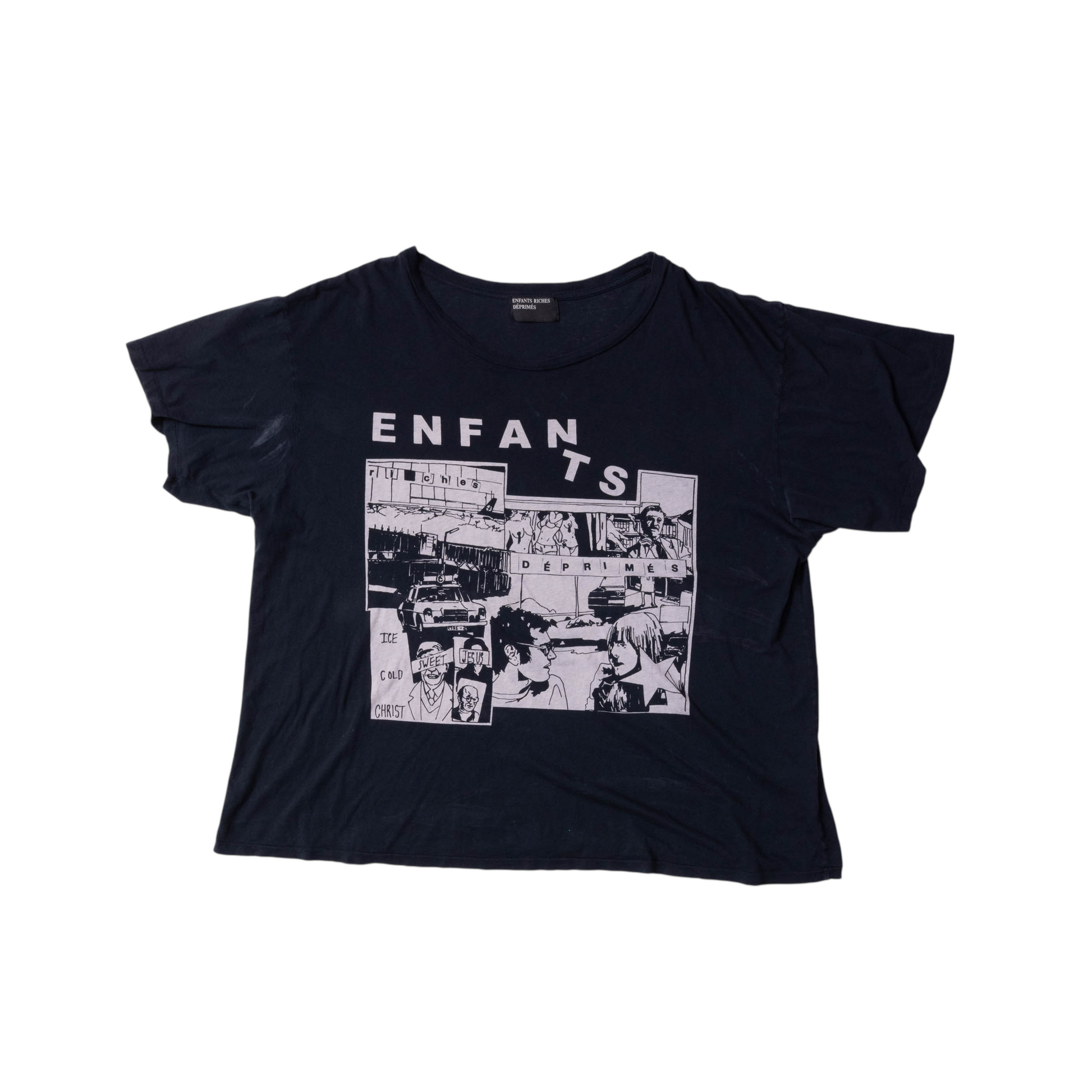Enfants Riches Déprimés SS22 Sweet Jesus Ice Cold Christ Tee Shirt