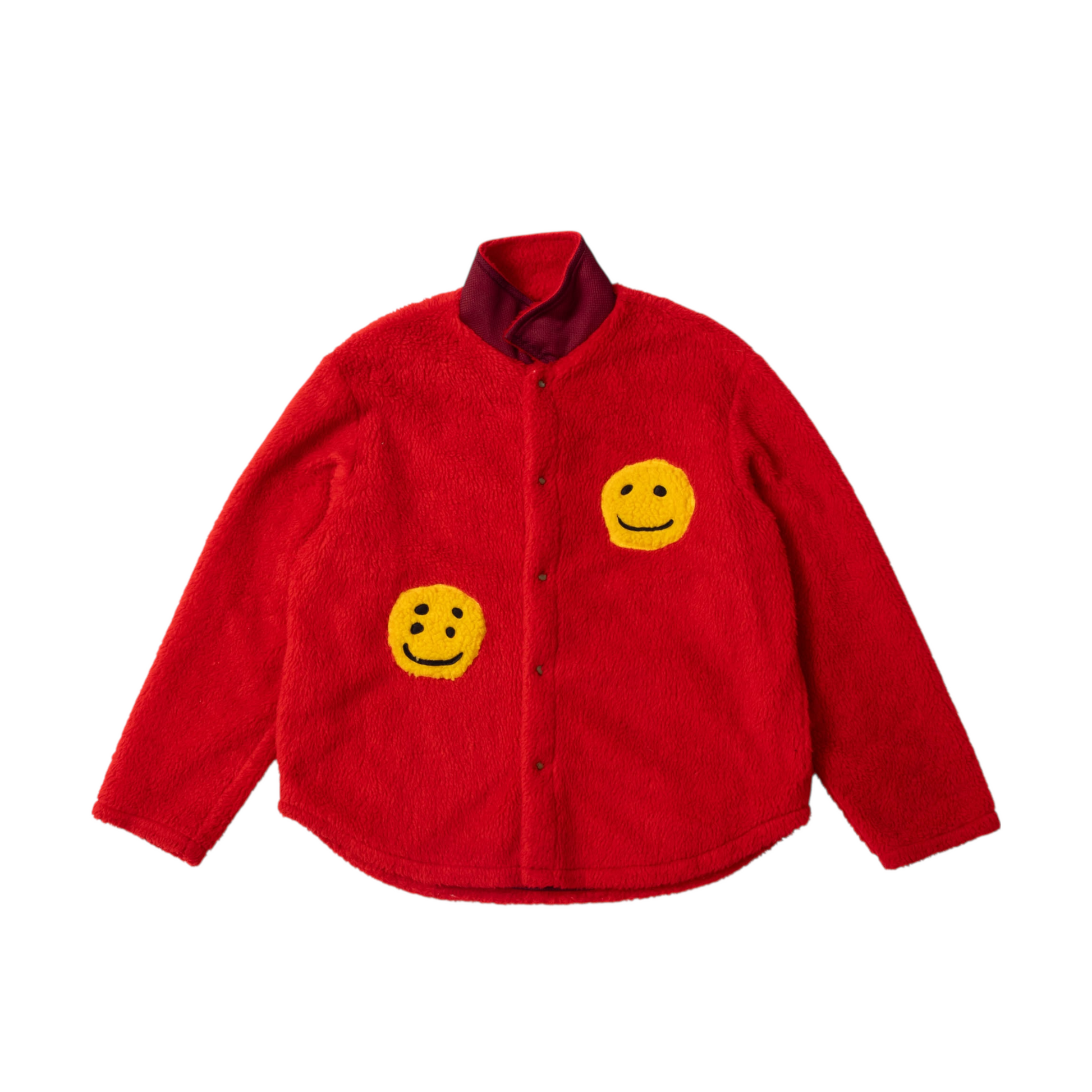 CPFM Double Smiley Work Jacket in Red