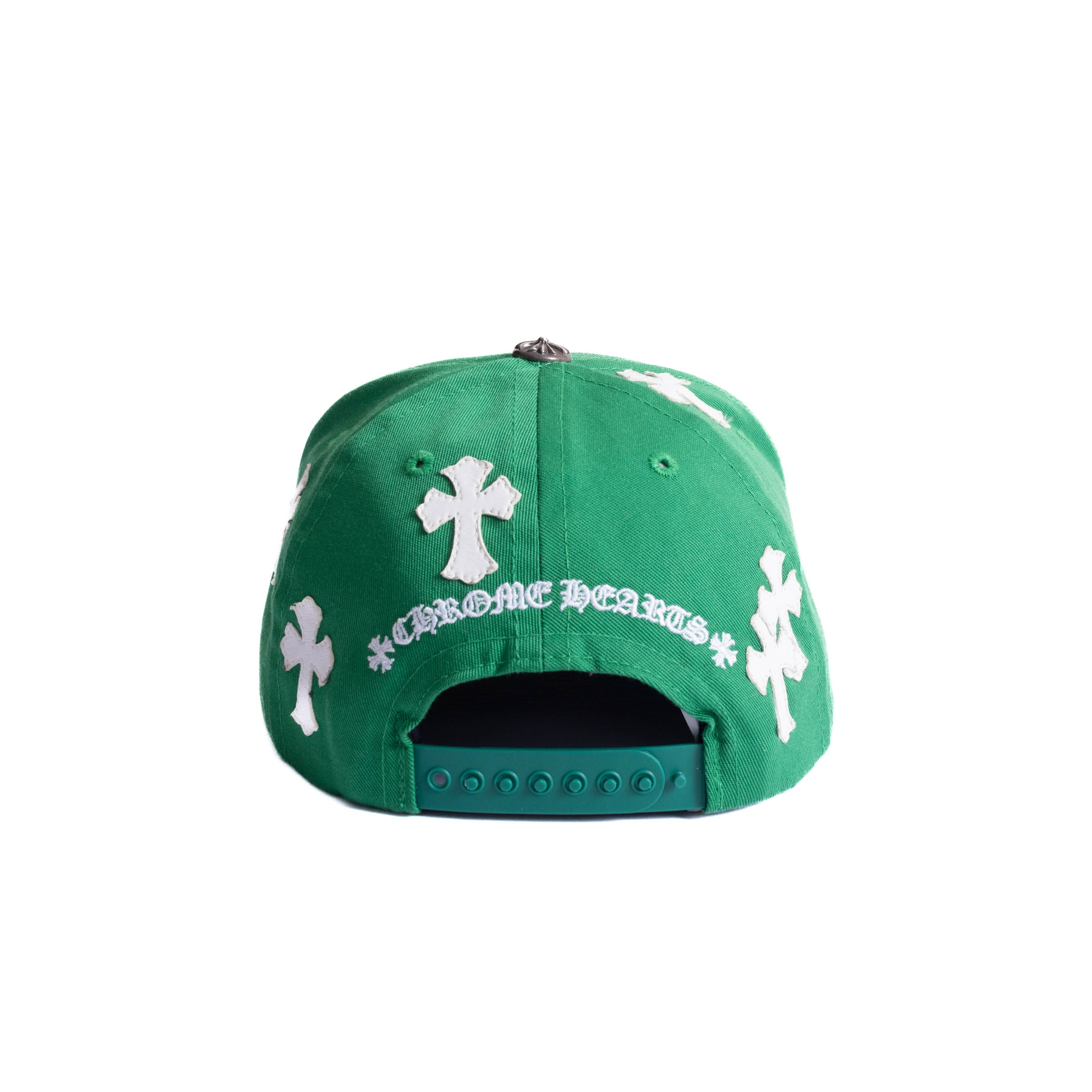 Chrome Hearts Green/ White Patch Hat