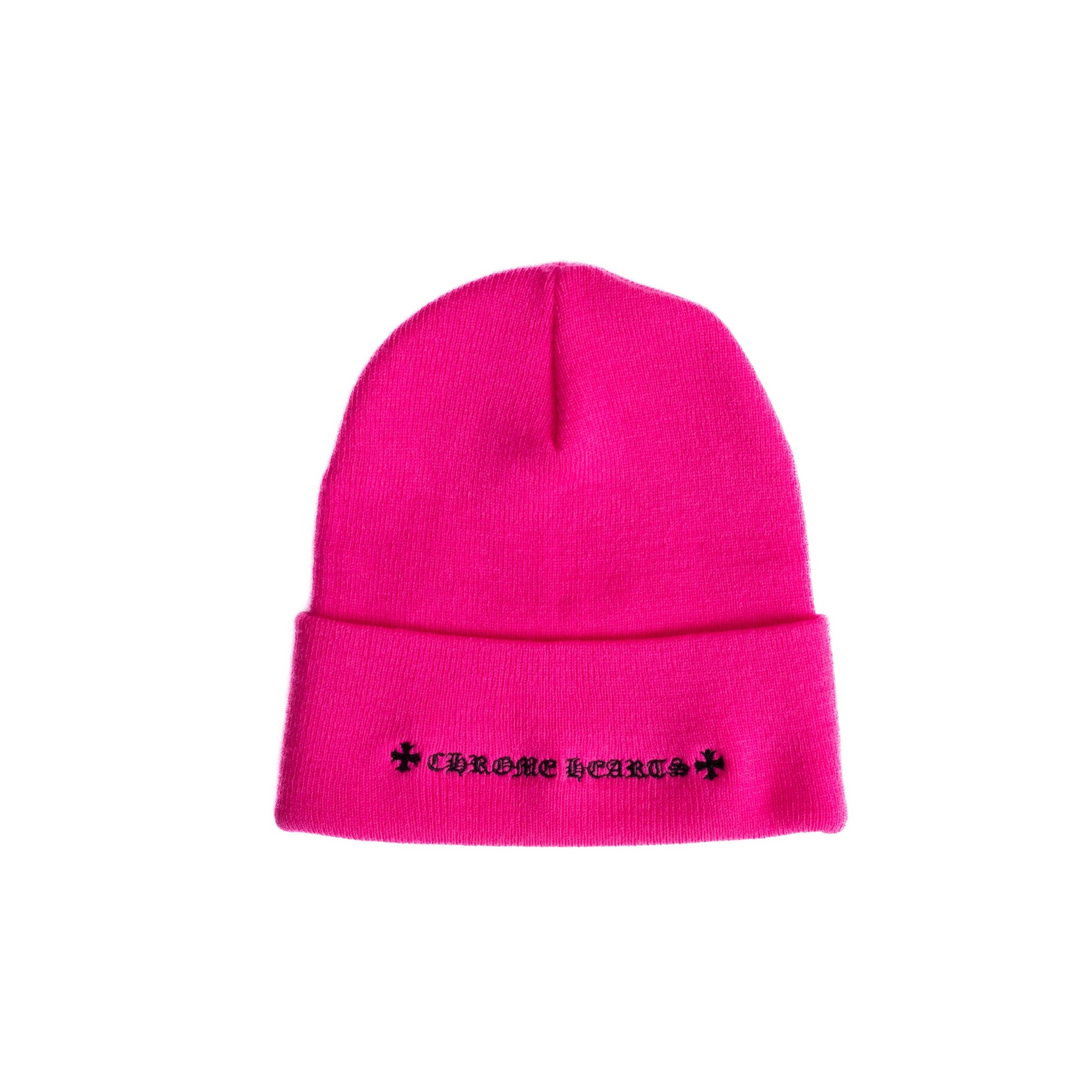 Chrome Hearts Miami Exclusive Pink Beanie