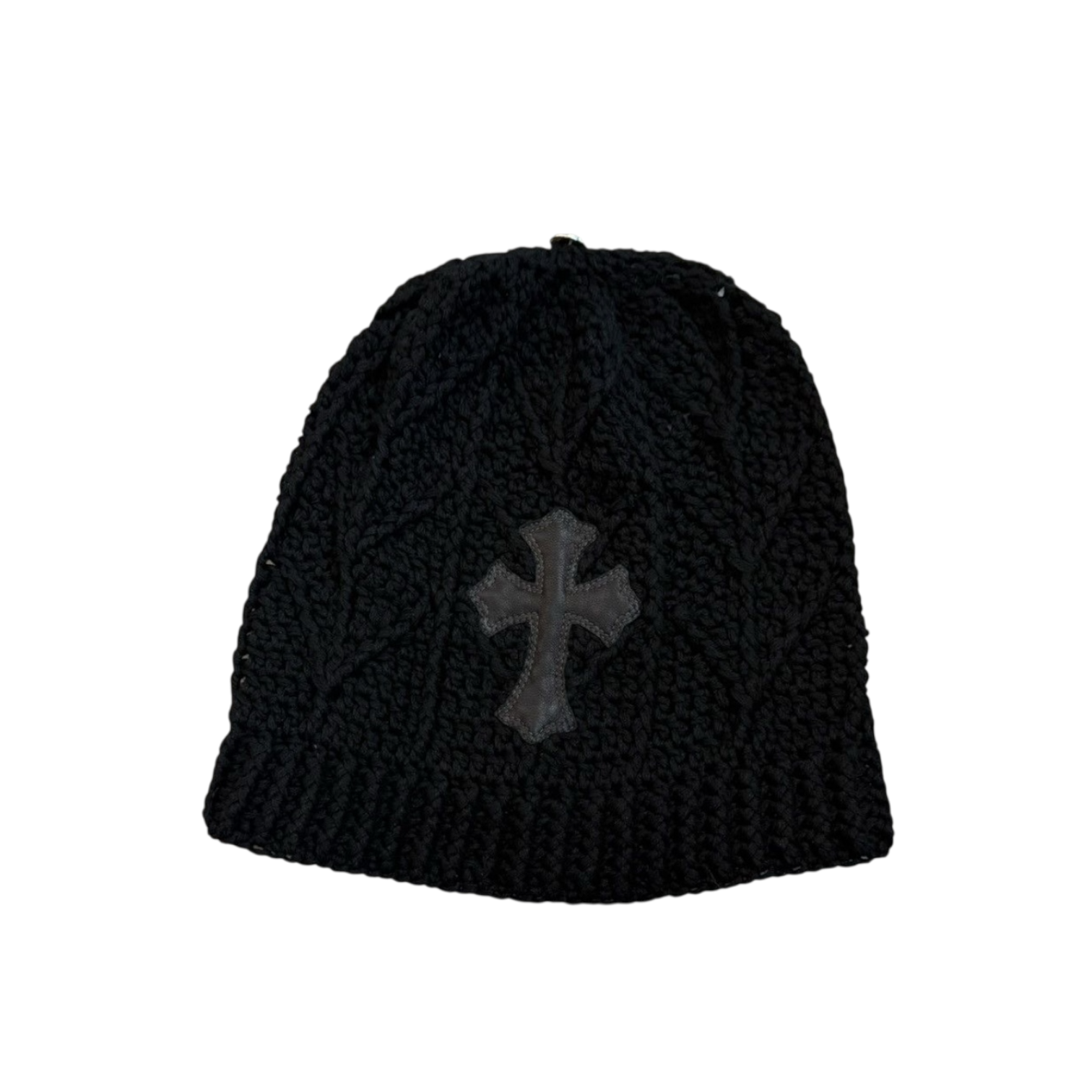 Chrome Hearts Cashmere Cross Knit Beanie