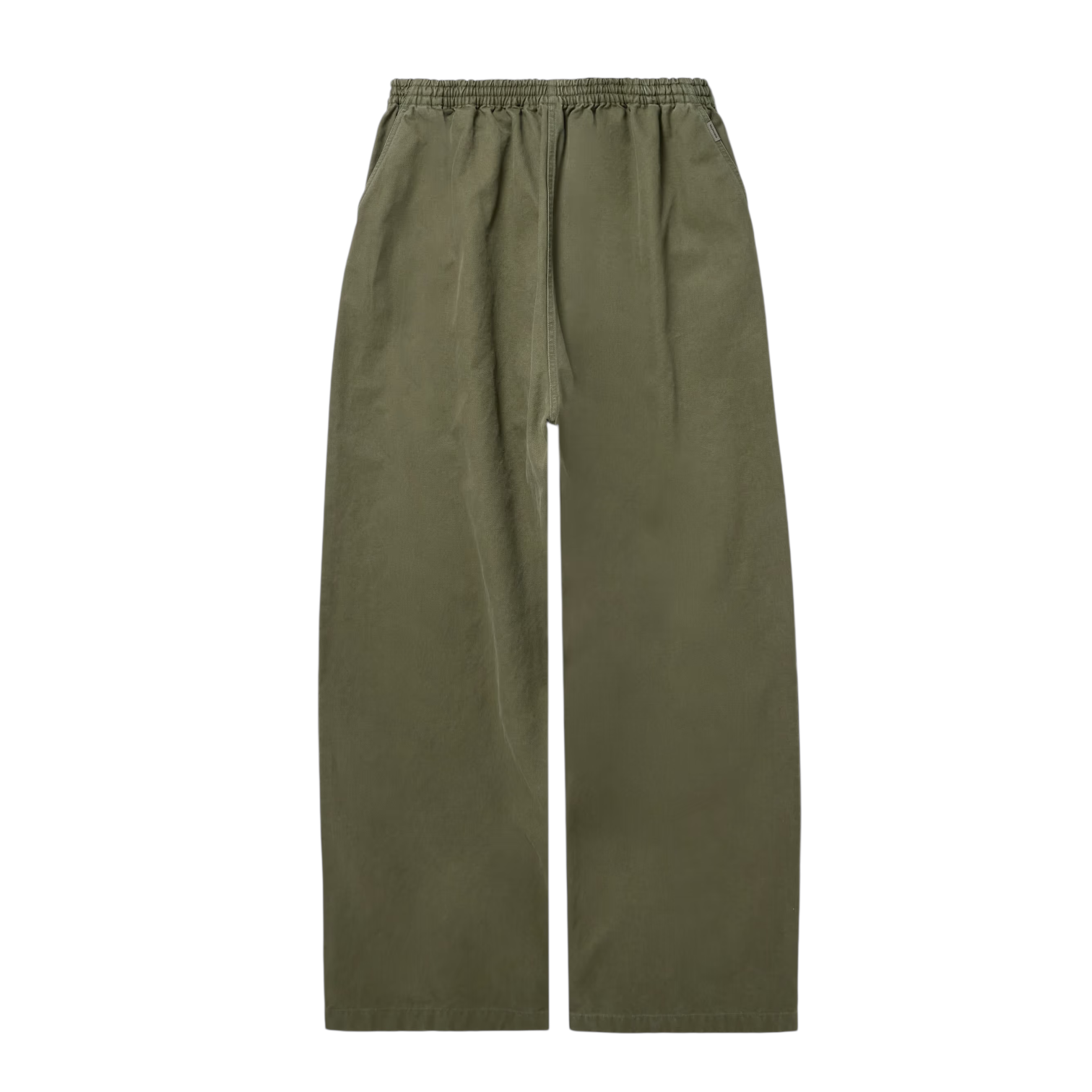 Balenciaga FW24 Cotton Twill Wide Leg Pants