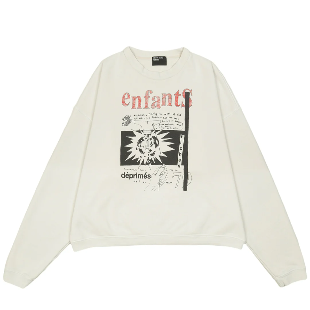 Enfants Riches Déprimés FW23 “Subgenius Radio” Crewneck
