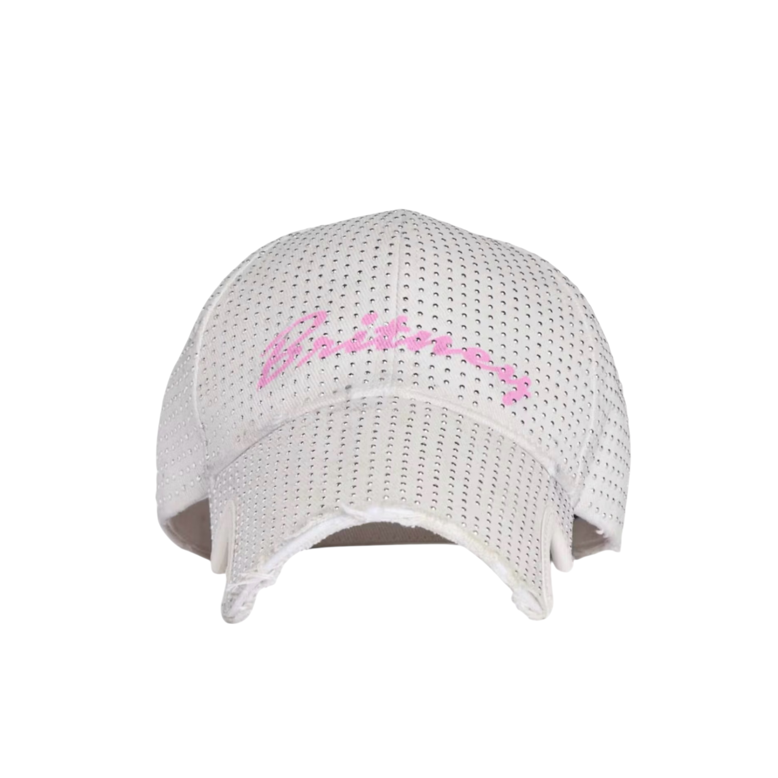 Balenciaga SS25 Runway Britney Spears Bedazzled Hat