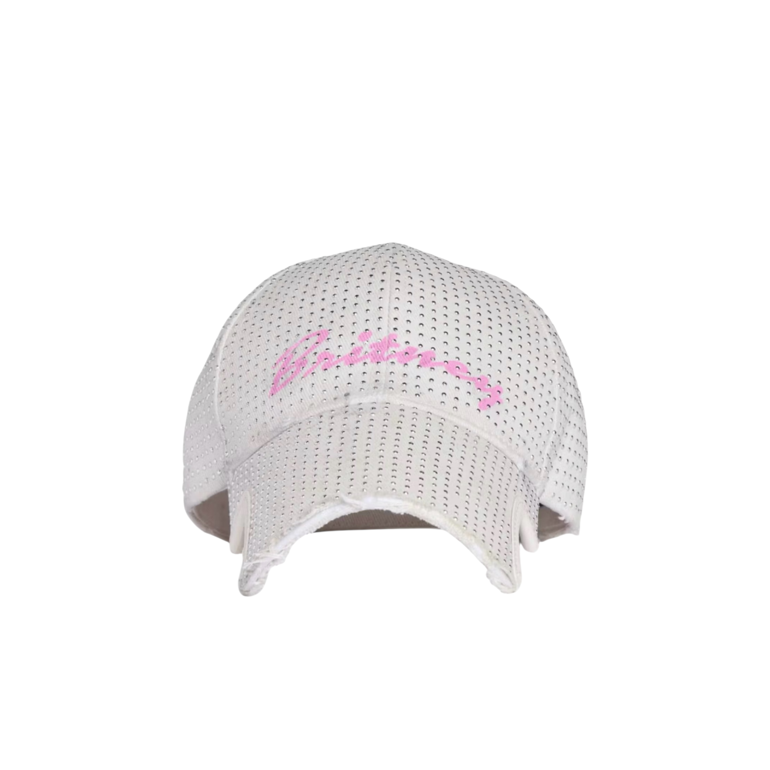 Balenciaga SS25 Runway Britney Spears Bedazzled Hat