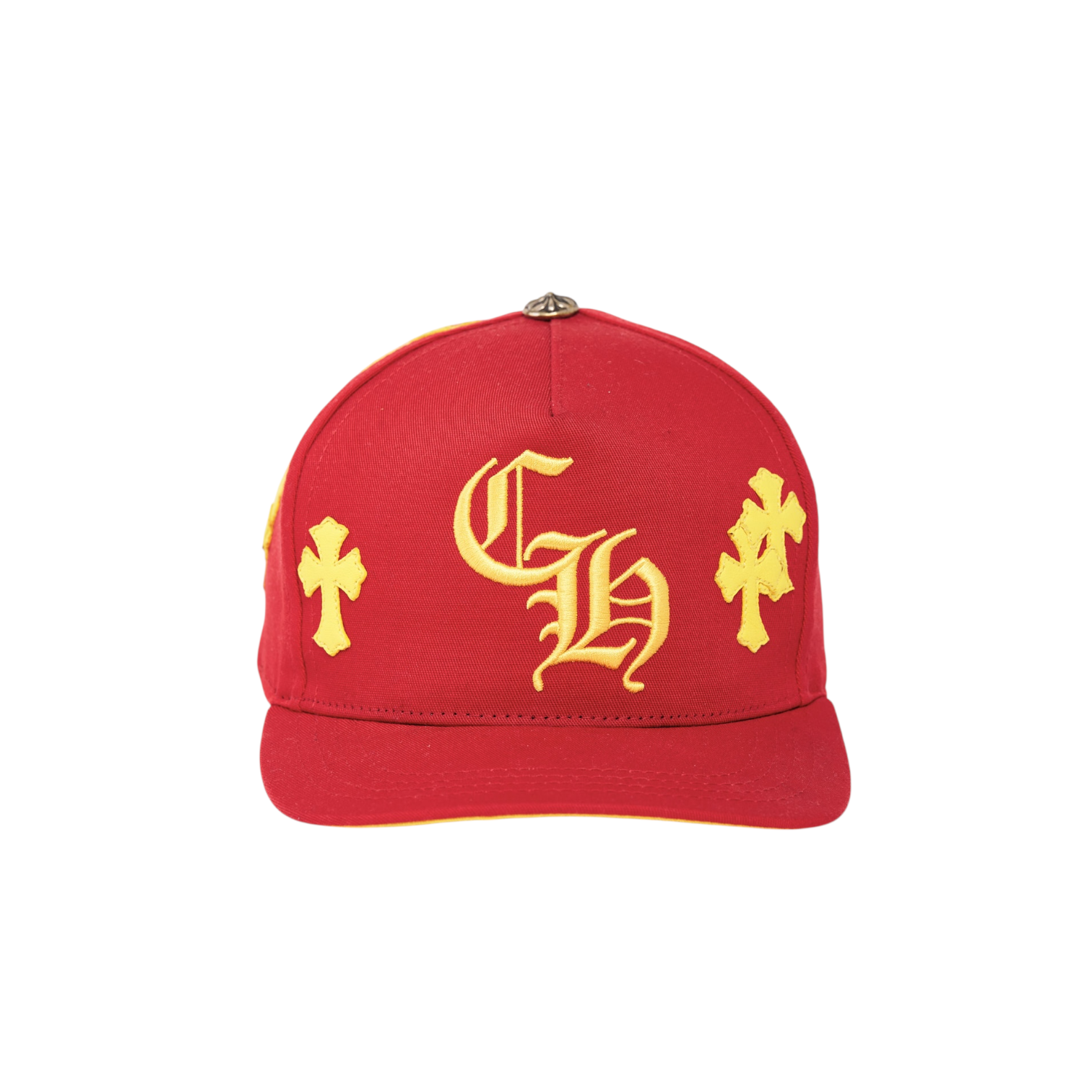 Chrome Hearts Red/ Yellow Patch Hat