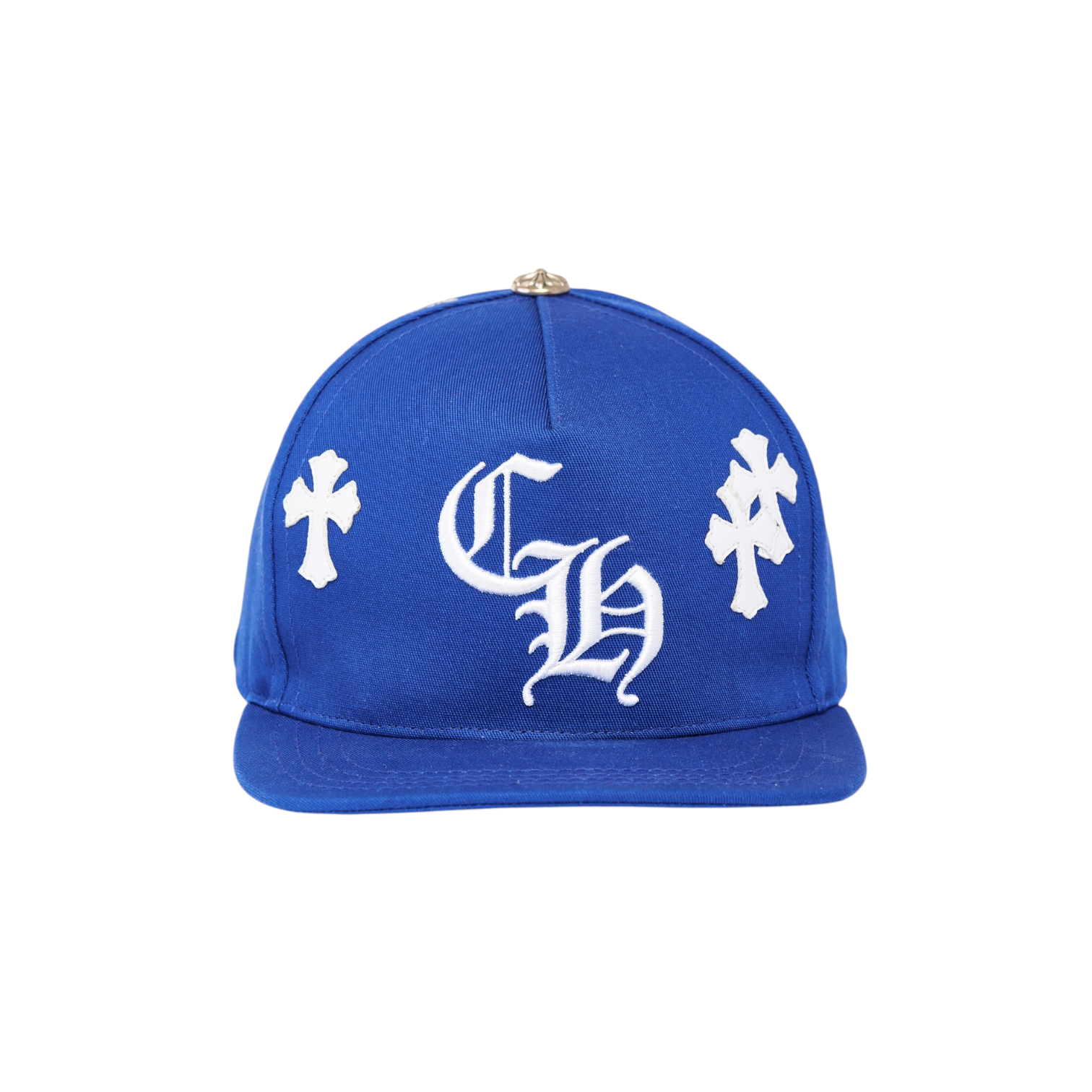 Chrome Hearts Blue/ White Patch Hat