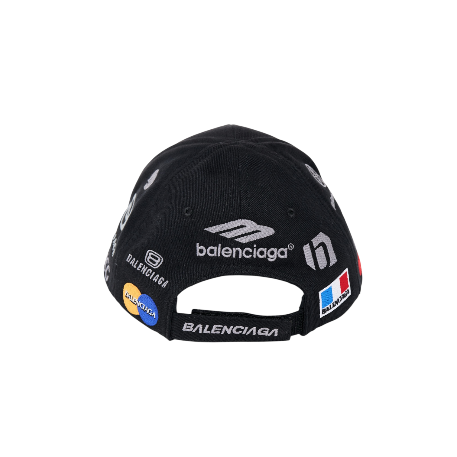 Balenciaga SS24 "Racer Logos" Hat