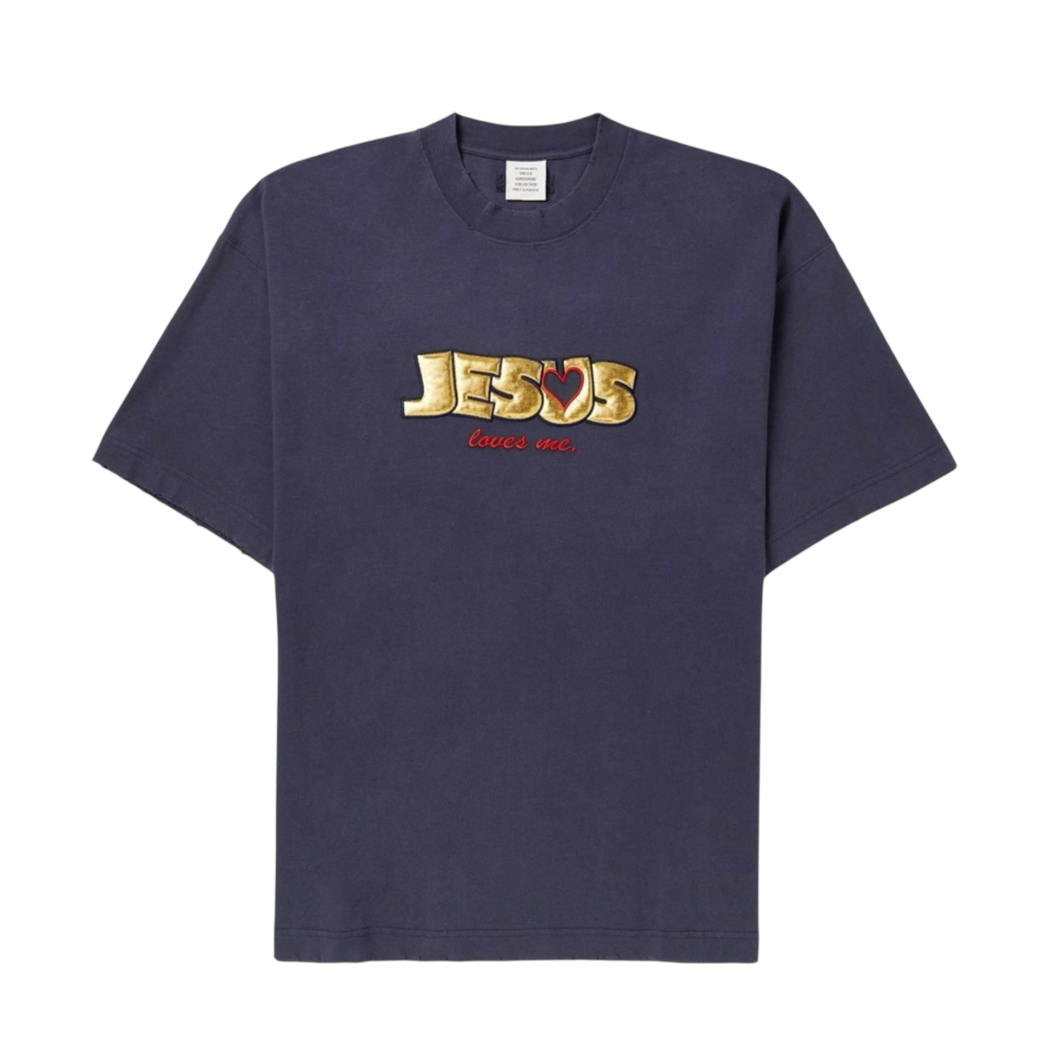 Vetements SS23 Jesus Loves Me Tee