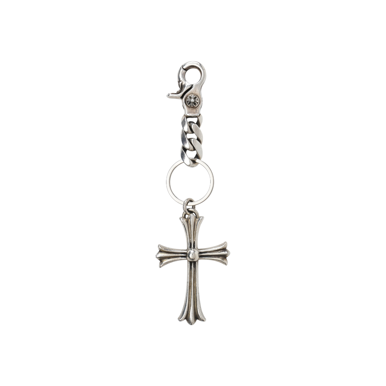 Chrome Hearts Keychain with XL Cross Pendant