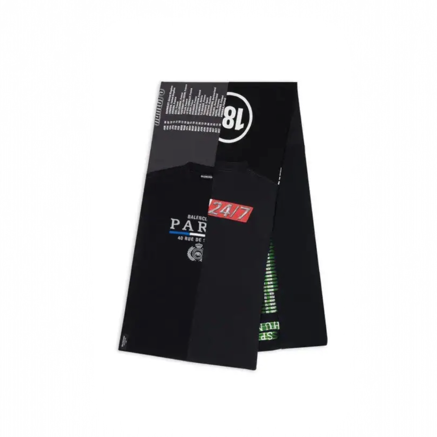 Balenciaga SS22 Recycled Speedhunters GW Shirt Scarf