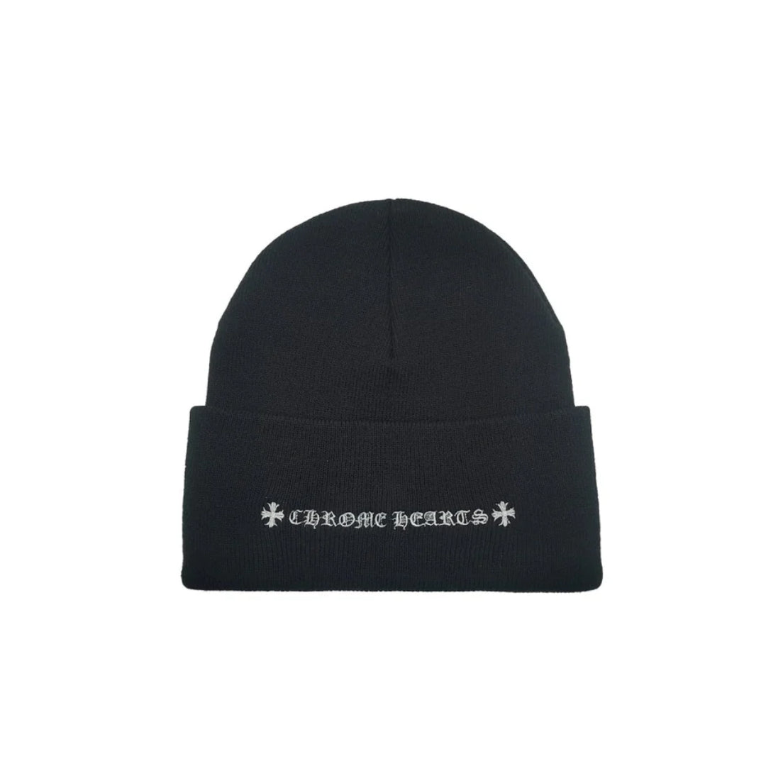 Chrome Hearts FW24 Embroidered Initials Skully