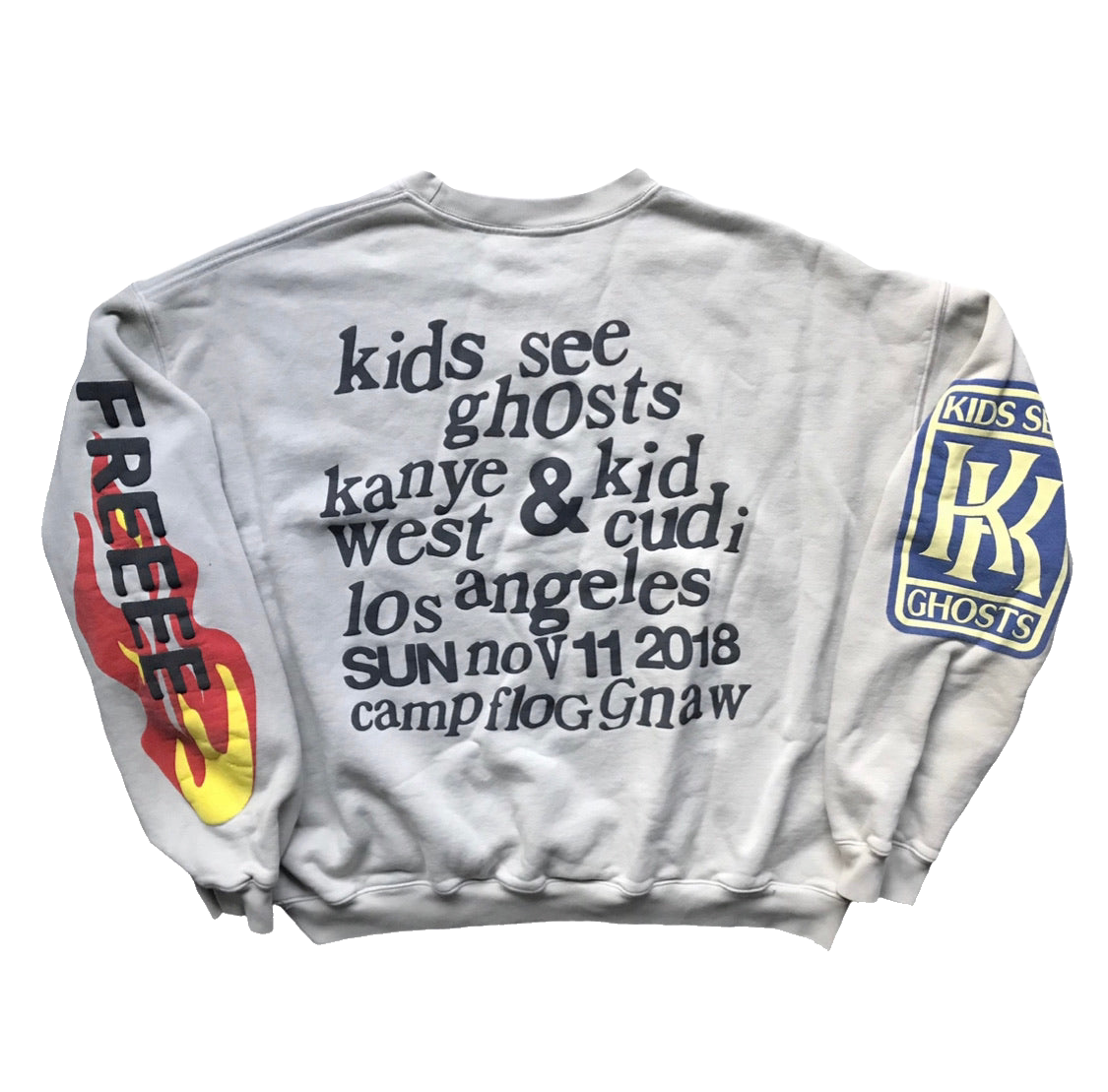 CPFM FW18 “I Feel Ghosts” Crewneck